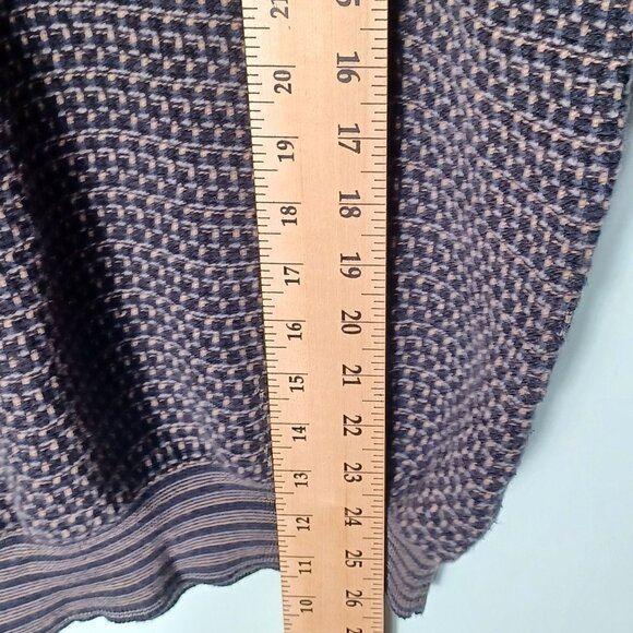 Peconic Bay Traders Knit Sweater Mens Medium Eclectic Grandpa Blue Pullover - Picture 5 of 8